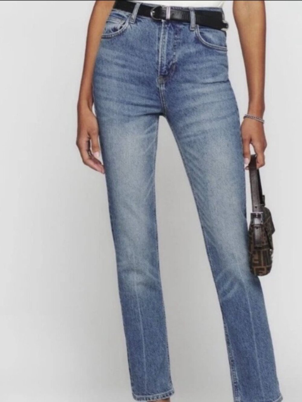 Reformation Liza Ultra High Rise Straight Jean \\ Size 28